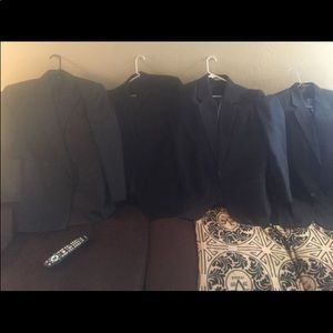 4 men's men suit jackets
